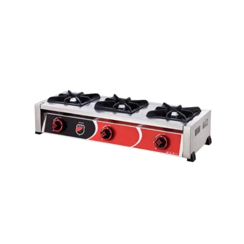 Işıkgaz Silverinox 2906 3 Gözlü Doğalgazlı Set Üstü Mini Ocak